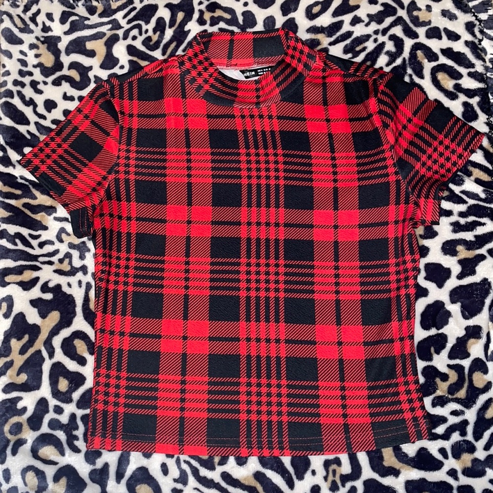 Buffalo Plaid Crop Top